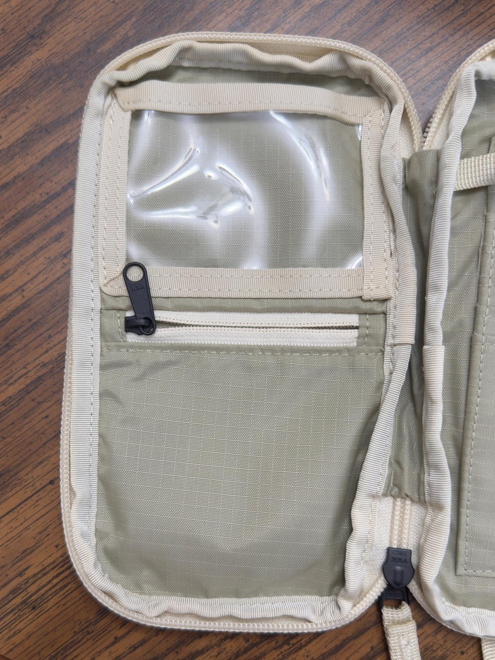 Walker Family Goods Mylee Clutch in Chartreuse Green Zip Around Wallet - Picture 7 of 13